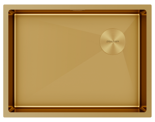 Мойка кухонная Paulmark Next-Skew PM885844-BG брашированное золото